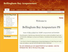 Tablet Screenshot of bellinghambayacupuncture.com